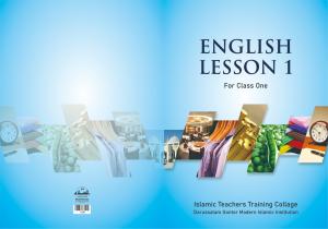 English Lesson 1