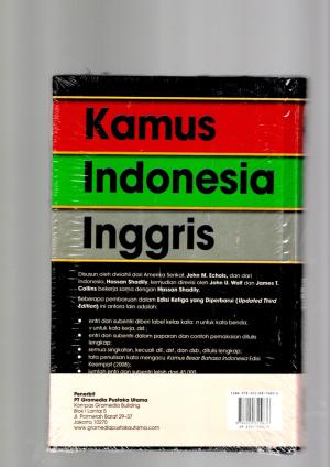 Kamus Jhon Echol's Indo-Ing
